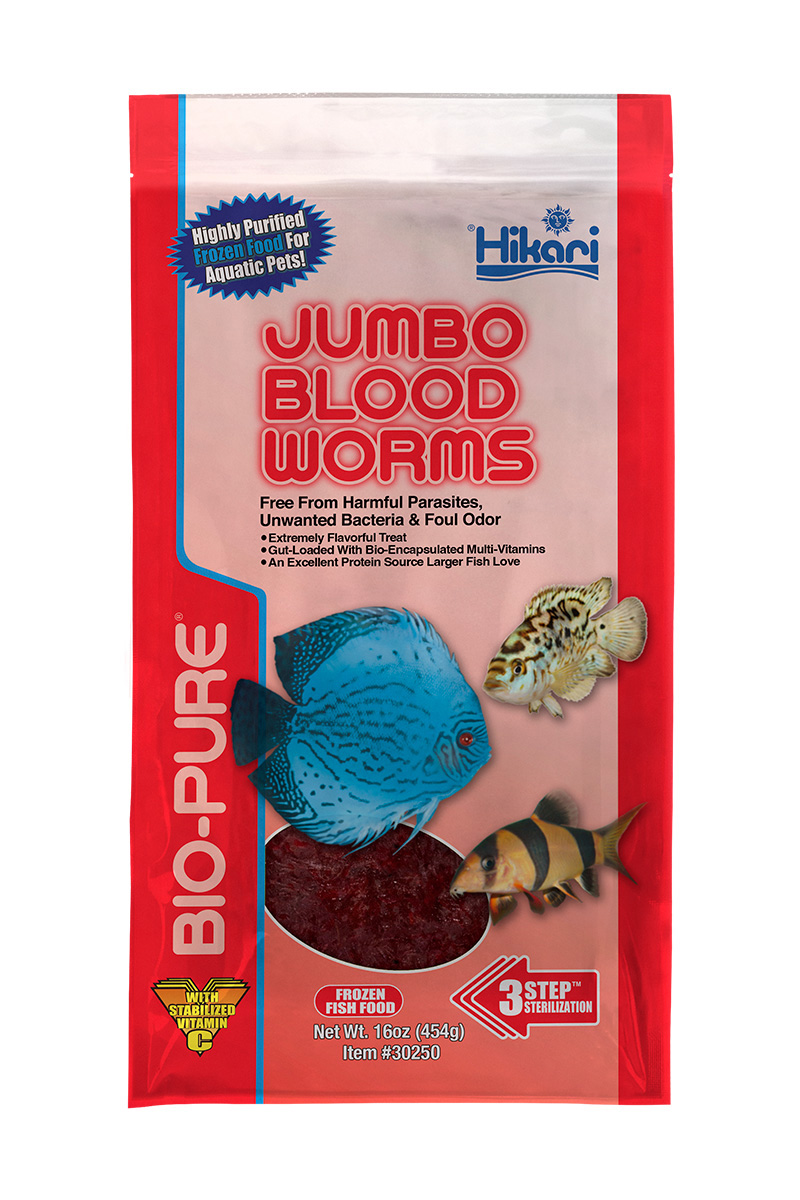 Frozen Bloodworms - 70 Cubes - 200 g – Shrimp Lover & Tropical Fish